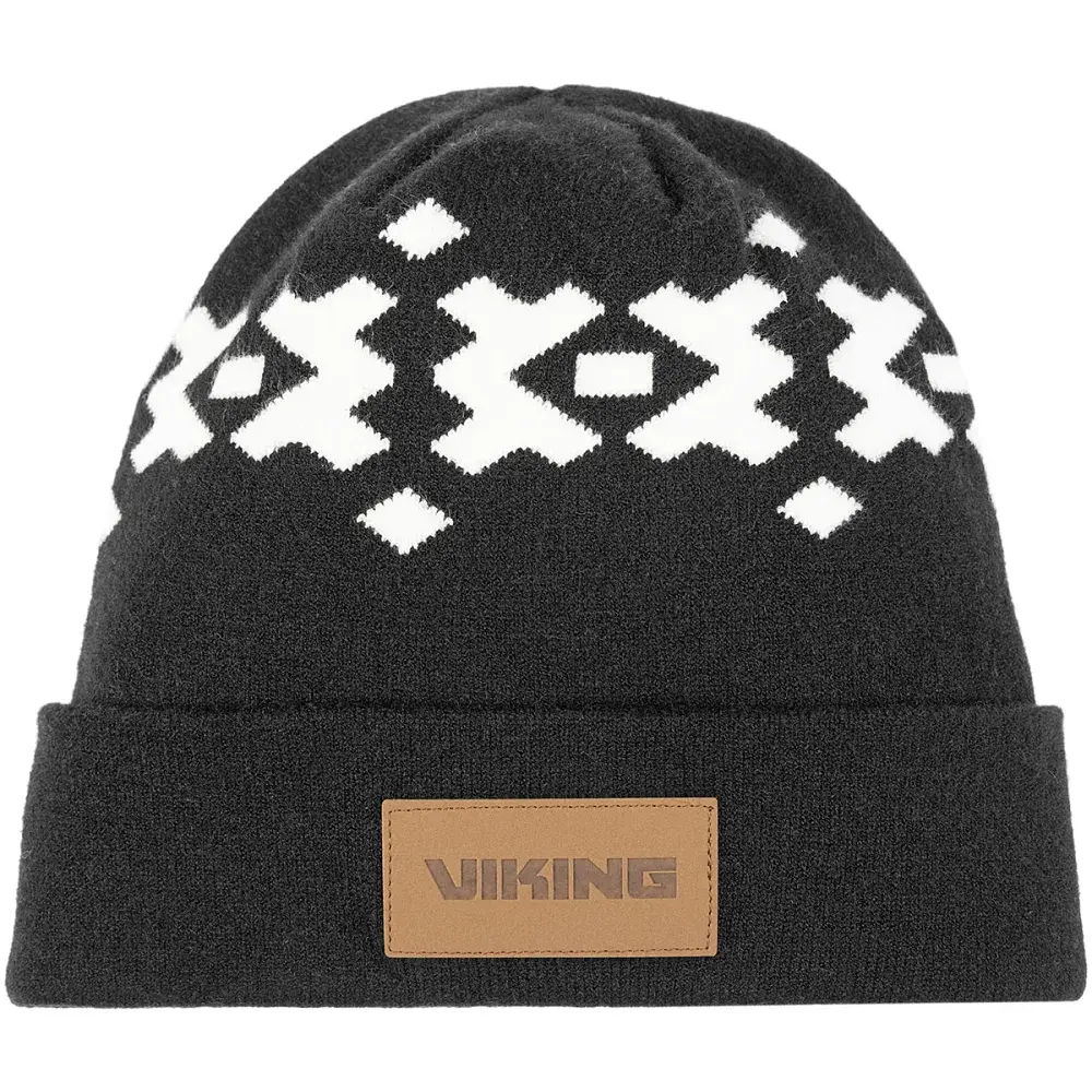 Шапка Viking Fishing Ornament 58 Black-white - фото 3