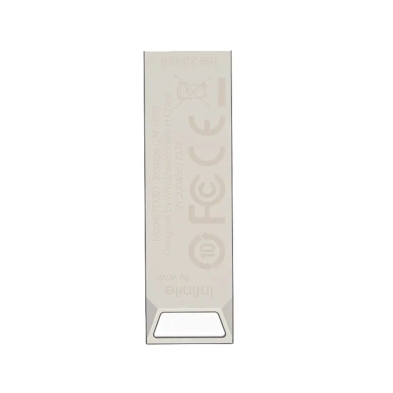 Флеш-накопичувач WIWU Wi-FD002 Infinite USB 2.0, 64GB Silver - фото 2
