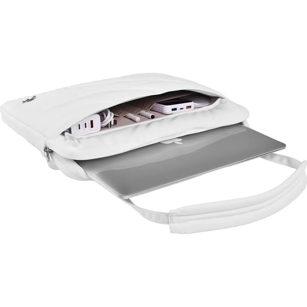 Сумка для ноутбука WiWU Terrace Laptop Sleeve 14` White [177027] - фото 3