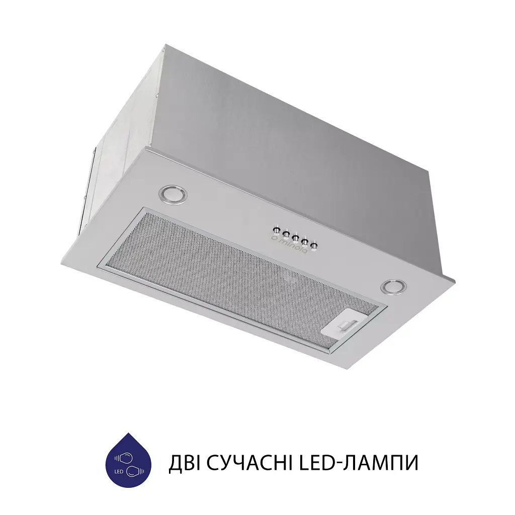 Витяжка повновбудована Minola HBI 5627 GR 1000 LED - фото 4