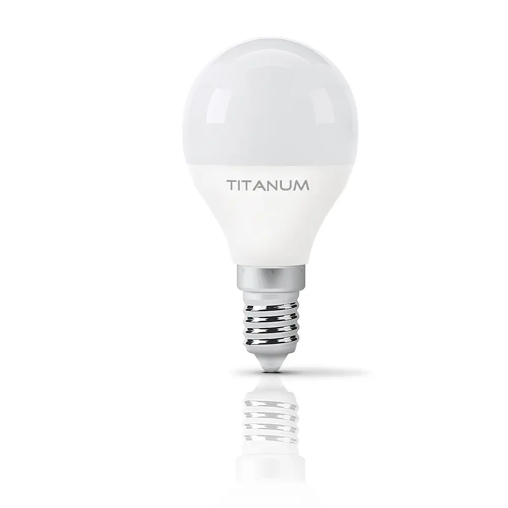 LED-лампа Titanum G45 6W E14 3000K (25680-000) - фото 2