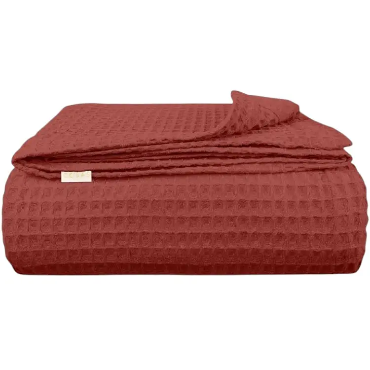 Плед покривало Cosas Ruby Greek Waffle 230х240 см вафельне (Blanket_29Ruby_GreekWaffle_230x240)