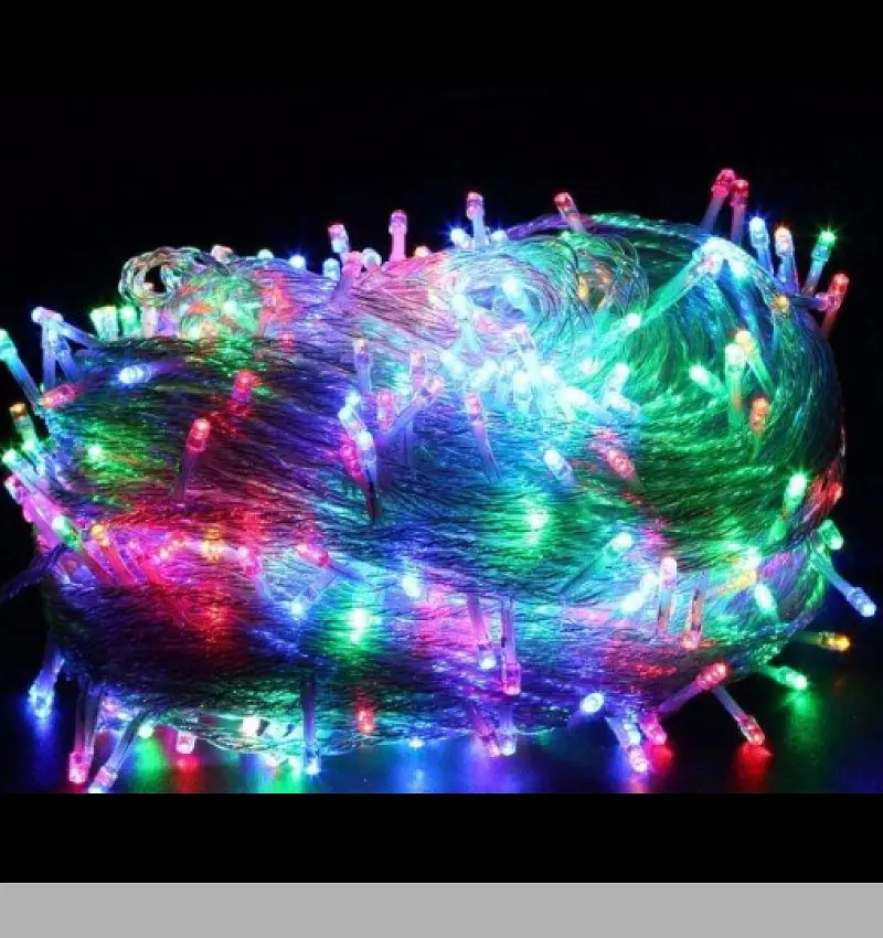 Гірлянда LED 100L 3.3 Line M-1 MULTI 10 метрів Вулична+з'єдн.Білий провід XPRO (47669-8109_398) - фото 4