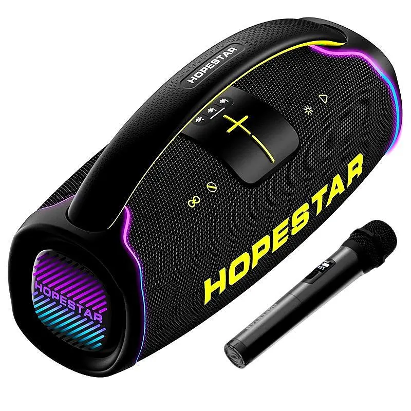 Bluetooth колонка A65 300W Black Hopestar teh0029748 - фото 3