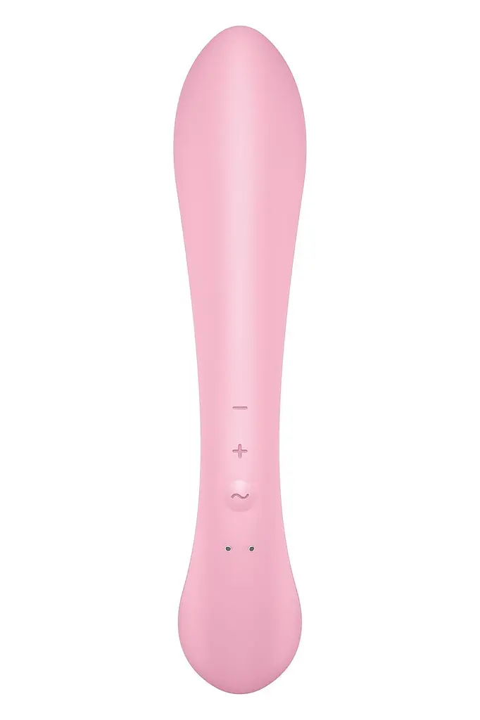 Вибратор-кролик Satisfyer Triple Oh 24 см розовый - фото 6