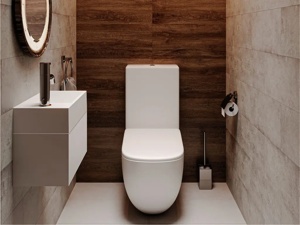 Умивальник Miraggio COPPER 400 (0000162) Miramarble, Глянцевий, Накладний, Білий - фото 6
