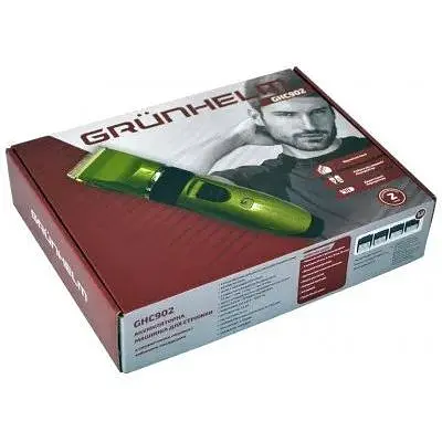Аккумуляторный мужской триммер для бороды усов, тела и головы Grunhelm GHC902 - фото 4