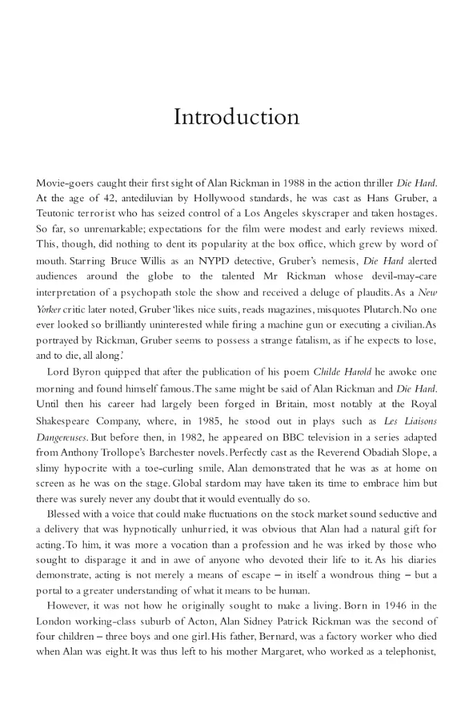 Madly, Deeply. The Alan Rickman Diaries - фото 6