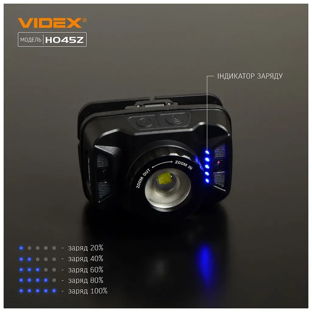 Ліхтар Videx 270Lm 5000K (VLF-H045Z) - фото 8