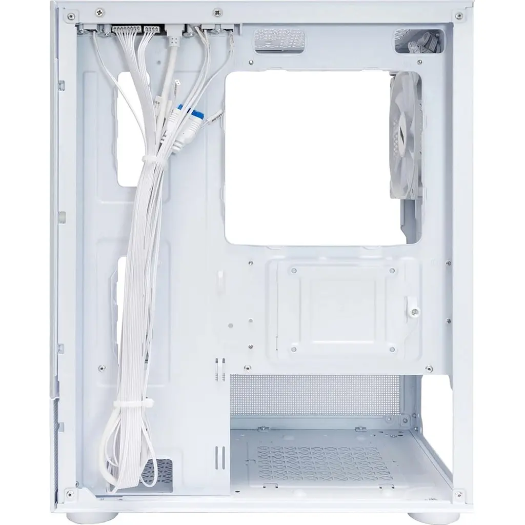 Корпус 1stPlayer Mi2-A-WH-2F7R-W-1F7-W White [146450] - фото 4