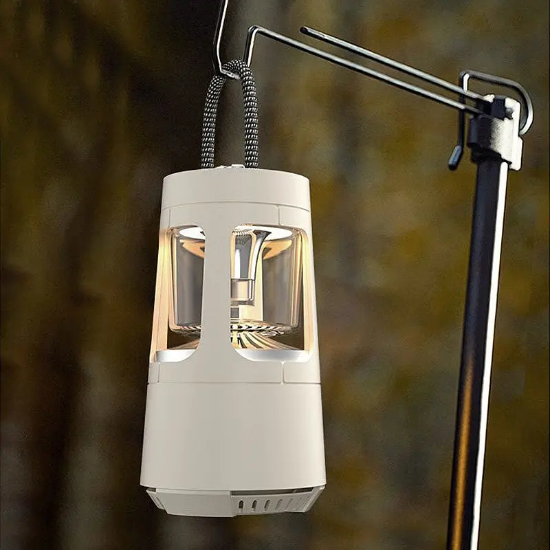 Кемпінговий ліхтар акумуляторний QD08 2in1 + Bluetooth колонка Biege Epik teh0029716 - фото 5