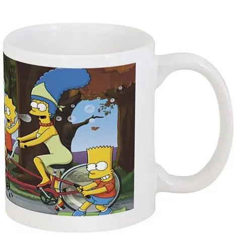 Кухоль GeekLand Сімпсони на тандемі The Simpsons CP 03.145 330 мл білий - фото 2