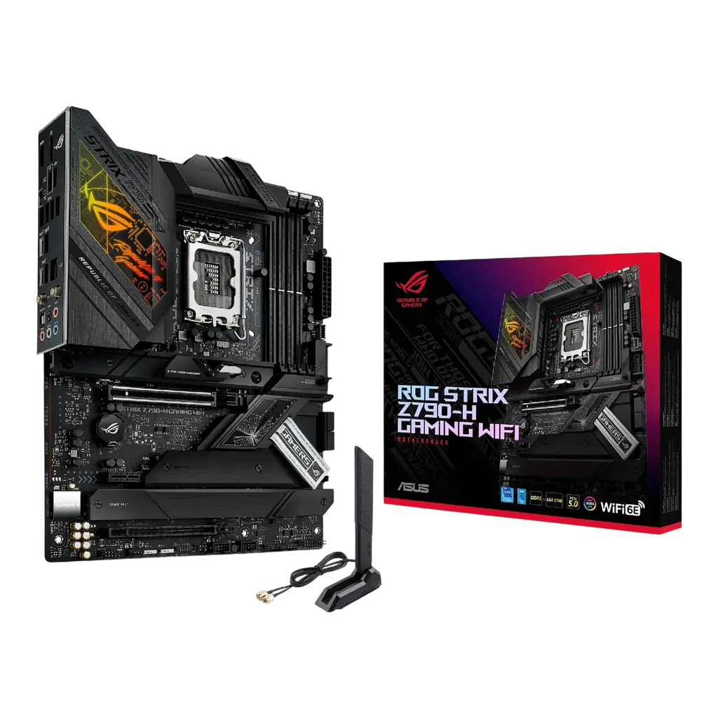 Материнська плата Asus Z790-H ROG Strix Gaming Wi-Fi LGA 1700 (ROG STRIX Z790-H GAMING WIFI) Б/В - фото 4