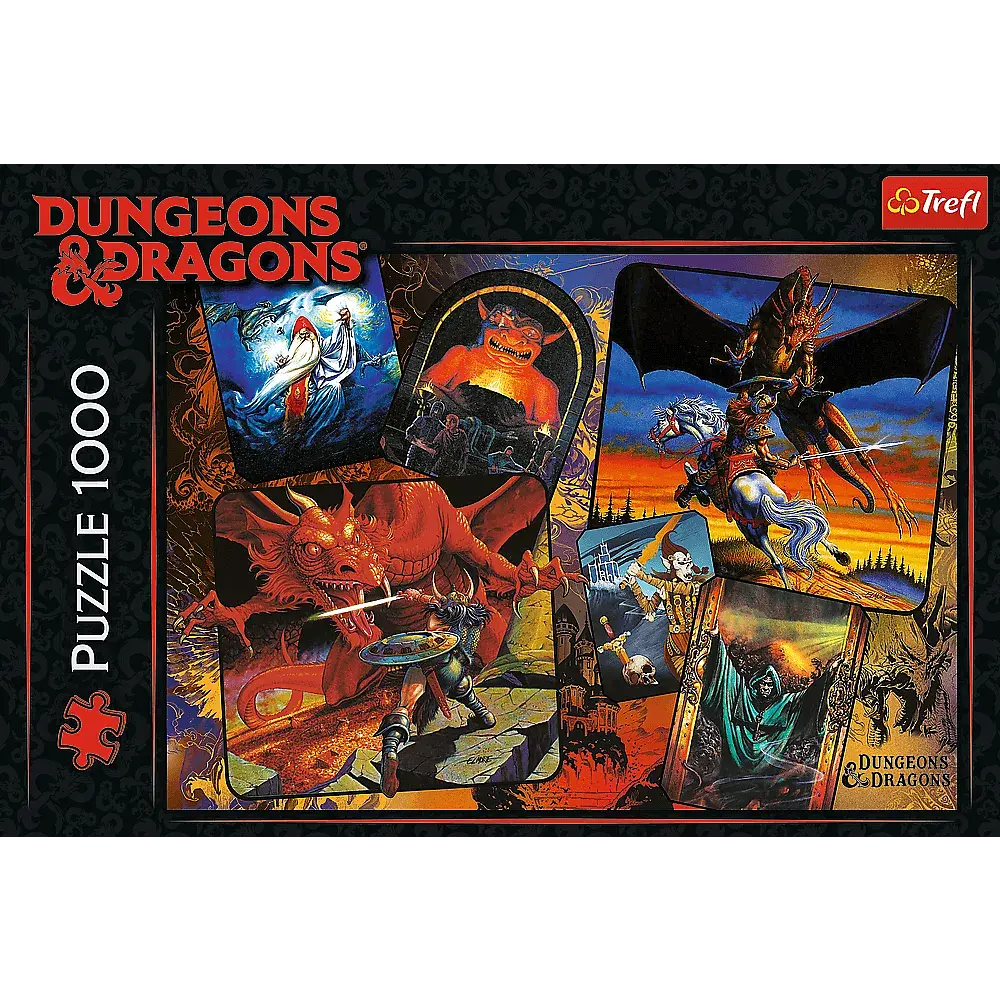 Пазл Підземелля і дракони - 1000 шт. TREFL 10739 - фото 3
