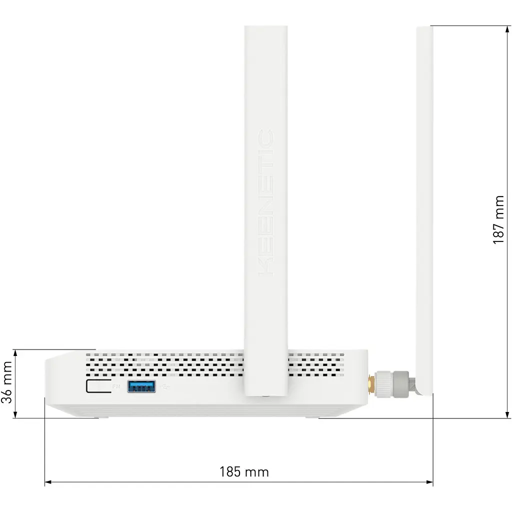 Бездротовий маршрутизатор (роутер) Keenetic Hero 4G+ (KN-2311) [87457] - фото 12