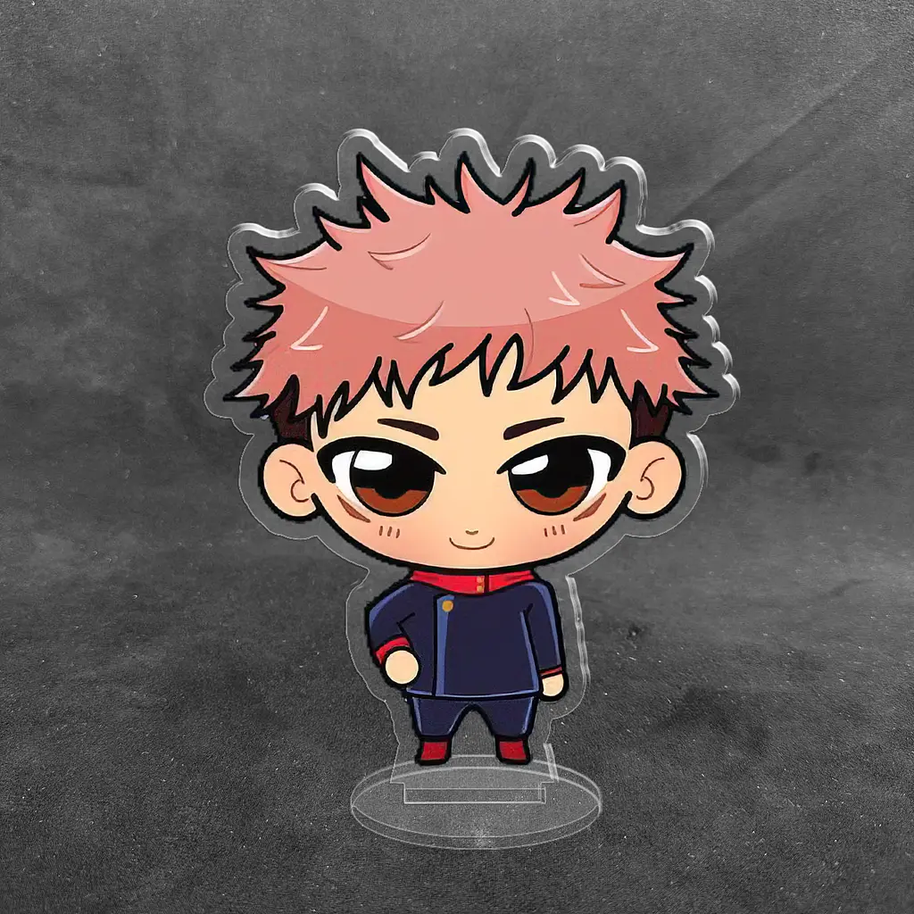 Акрилова колекційна фігурка Chibi Аниме: Магічна битва/JK (Ітадорі Юдзі, Itadori Yuji) 2 10см - фото 2
