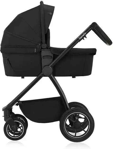 Універсальна коляска 2 в 1 Lionelo Meril Black Onyx (LO-MERIL 2IN1 BLACK ONYX) - фото 4