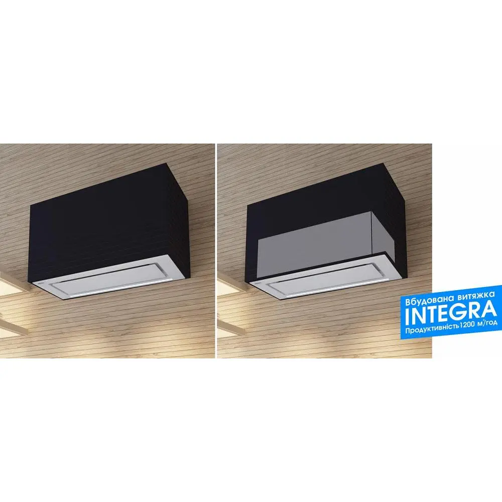 Витяжка вбудована Eleyus INTEGRA 1200 LED SMD 70 WH - фото 9