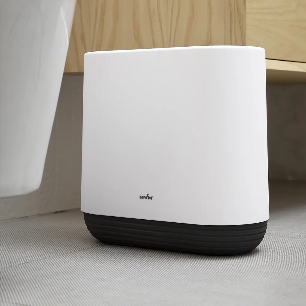 Відро для сміття МВМ My Home BP-14 біле з чорним 10 л (BP-14 WHITE/BLACK) - фото 10