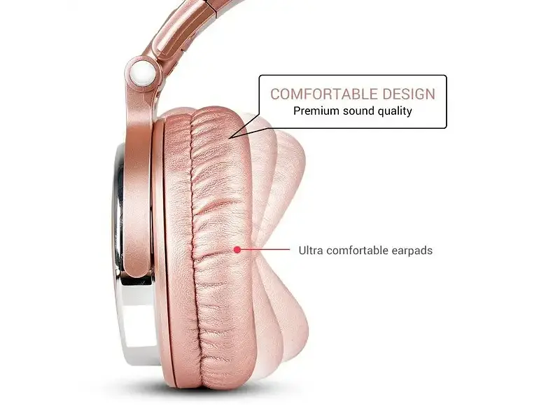 Навушники OneOdio Pro 10 rose gold - фото 2