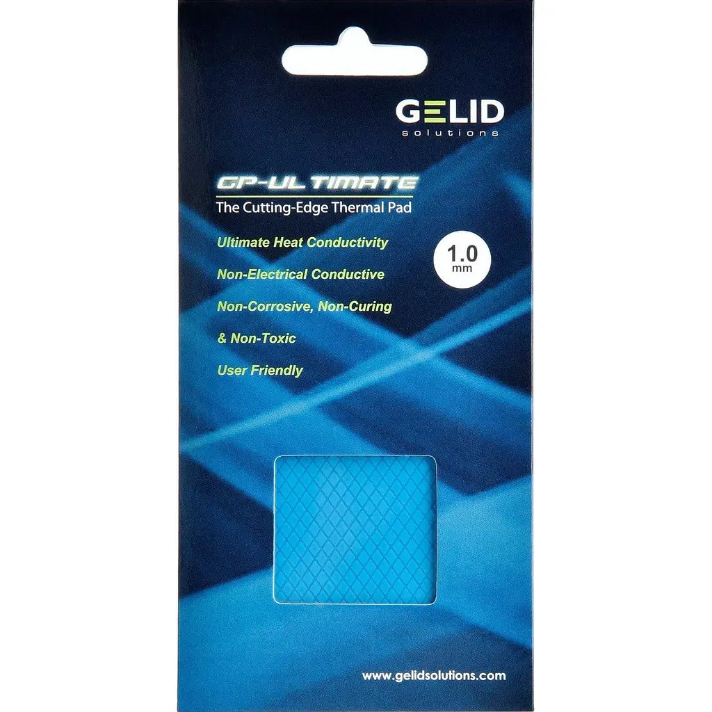 Термоінтерфейс Evolution Gelid Solutions GP-Ultimate 90x50x1.0 mm TP-GP04-B - фото 2