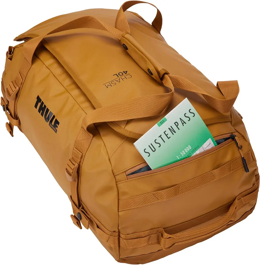 Спортивная сумка Thule Chasm Duffel 40 л Golden (TH 3204991) - фото 9
