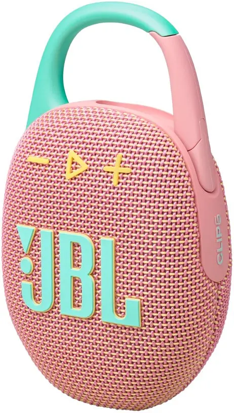 Портативна акустика JBL Clip 5 Рожевий (JBLCLIP5PINK) (6980786) - фото 5