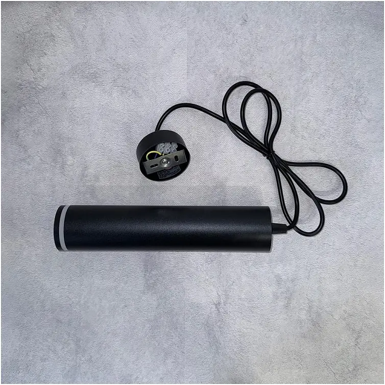 Накладний світильник Ledcoin ML326 під лампу на підвісі чорний (81028) - фото 6