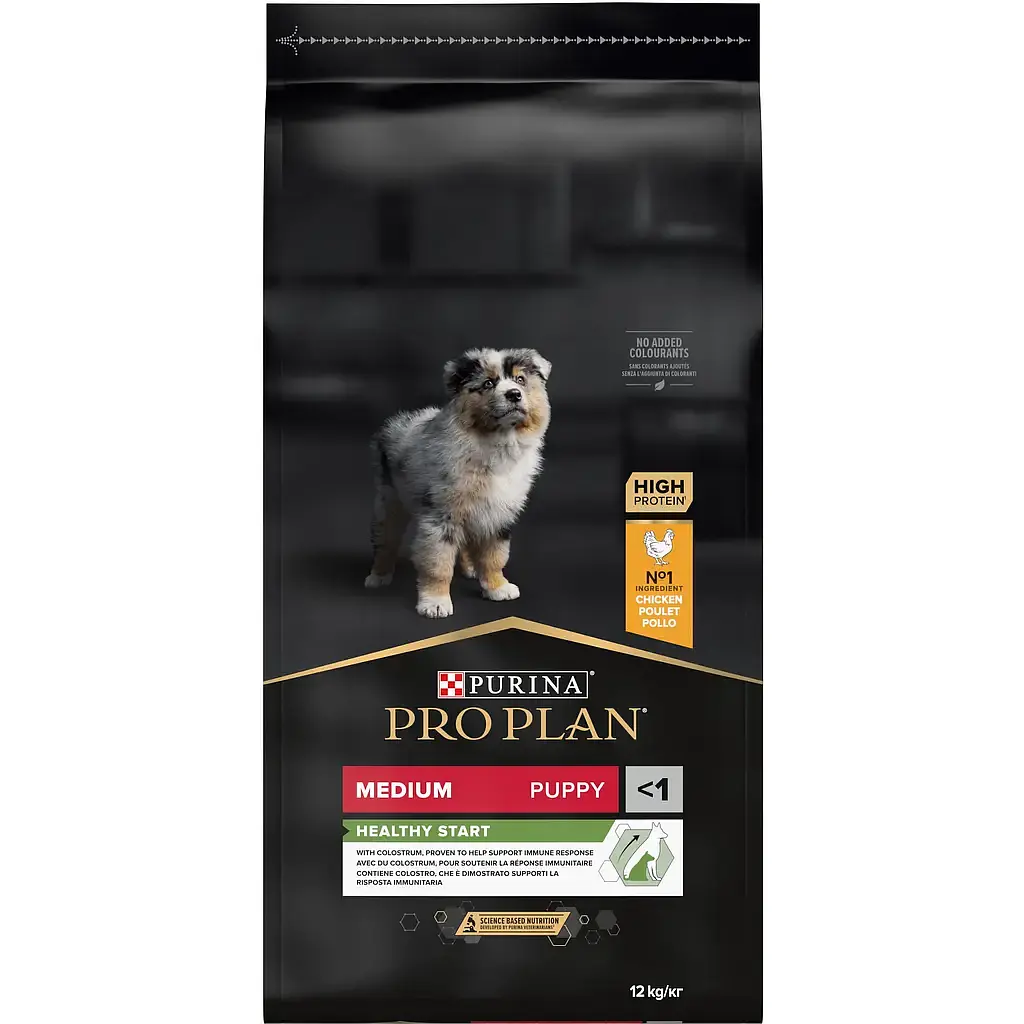 Сухий корм для щенят Purina Pro Plan Dog Medium Puppy з високим вмістом курки 12 кг 12375807