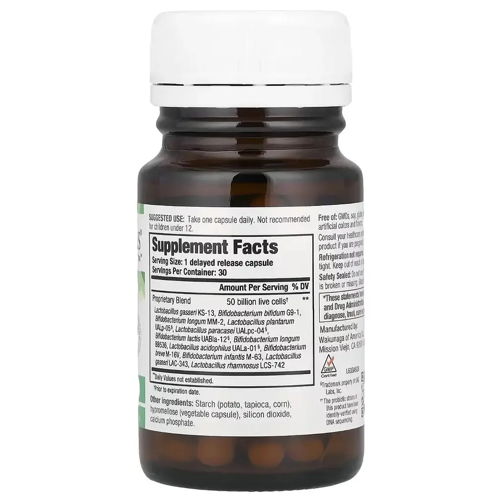 Пробіотик Kyolic Kyo-Dophilus 50 млрд КУО 30 вегетаріанських капсул - фото 2