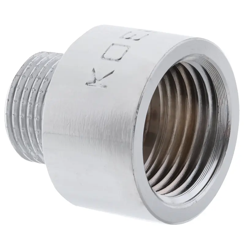 Перехідник (конектор) Koer 3/8 "х1 / 2" (хром) Kf.A0406.Chr KF0137 - фото 4