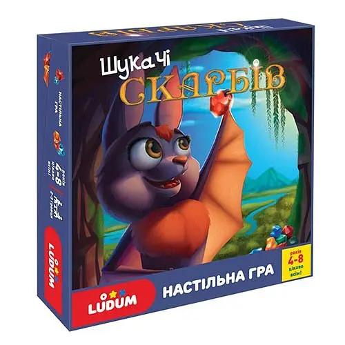 Гра настільна Шукачі скарбів Ludum LD1049-55 (4820215153133) shop (4820215153133)