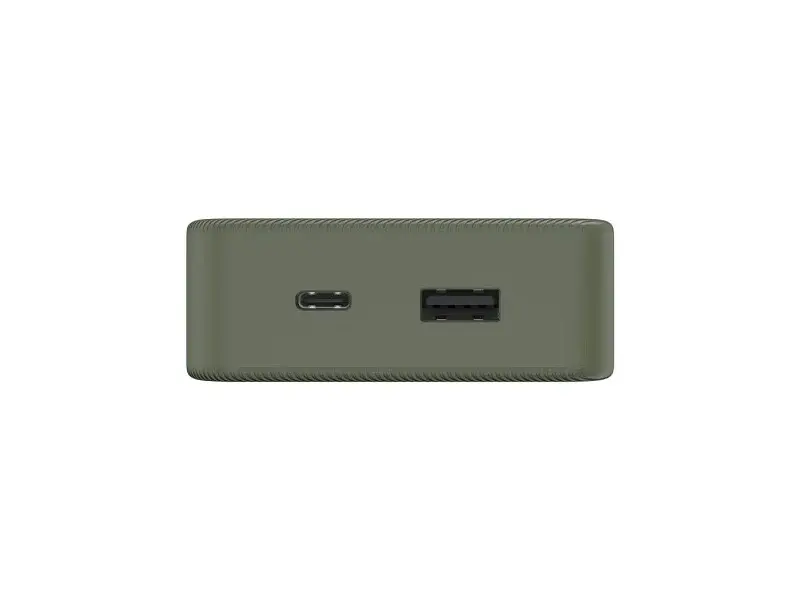 Зовнішній акумулятор (Power Bank) Hama 20000mAh 15W (00201716) зелений - фото 4