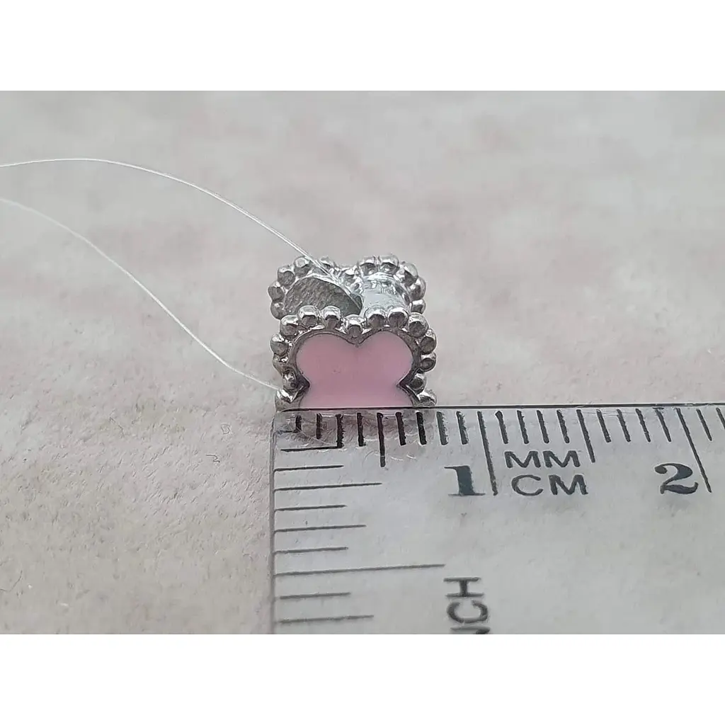 Срібна підвіска-шарм Qvaliz. 903-00940 рожевий - фото 3