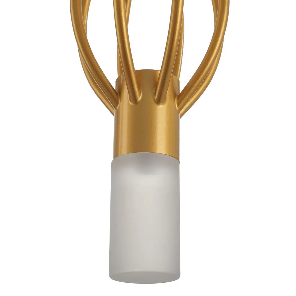 Люстра Brille подвесная лофт LED 41W NW G (BL-884S/1) - фото 7