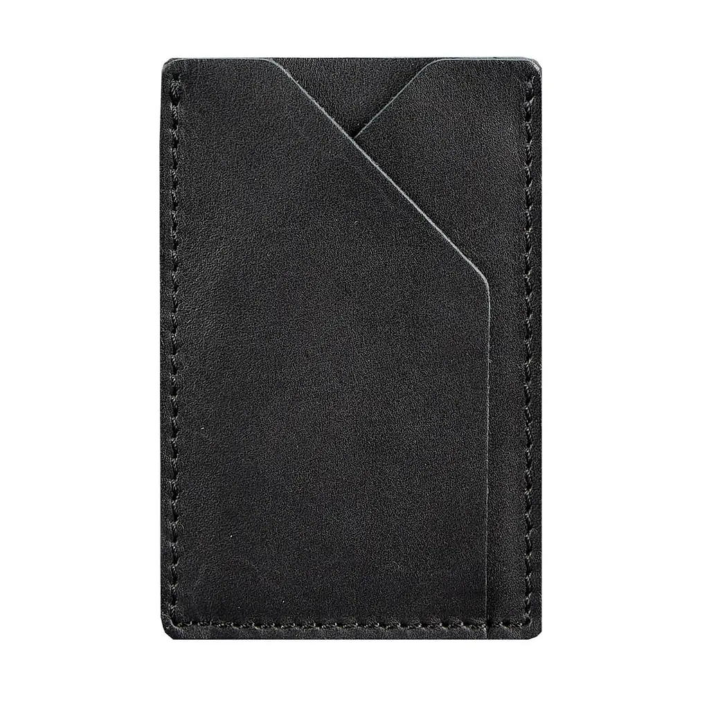 Кожаный кард-кейс 8.0 черный - фото 8