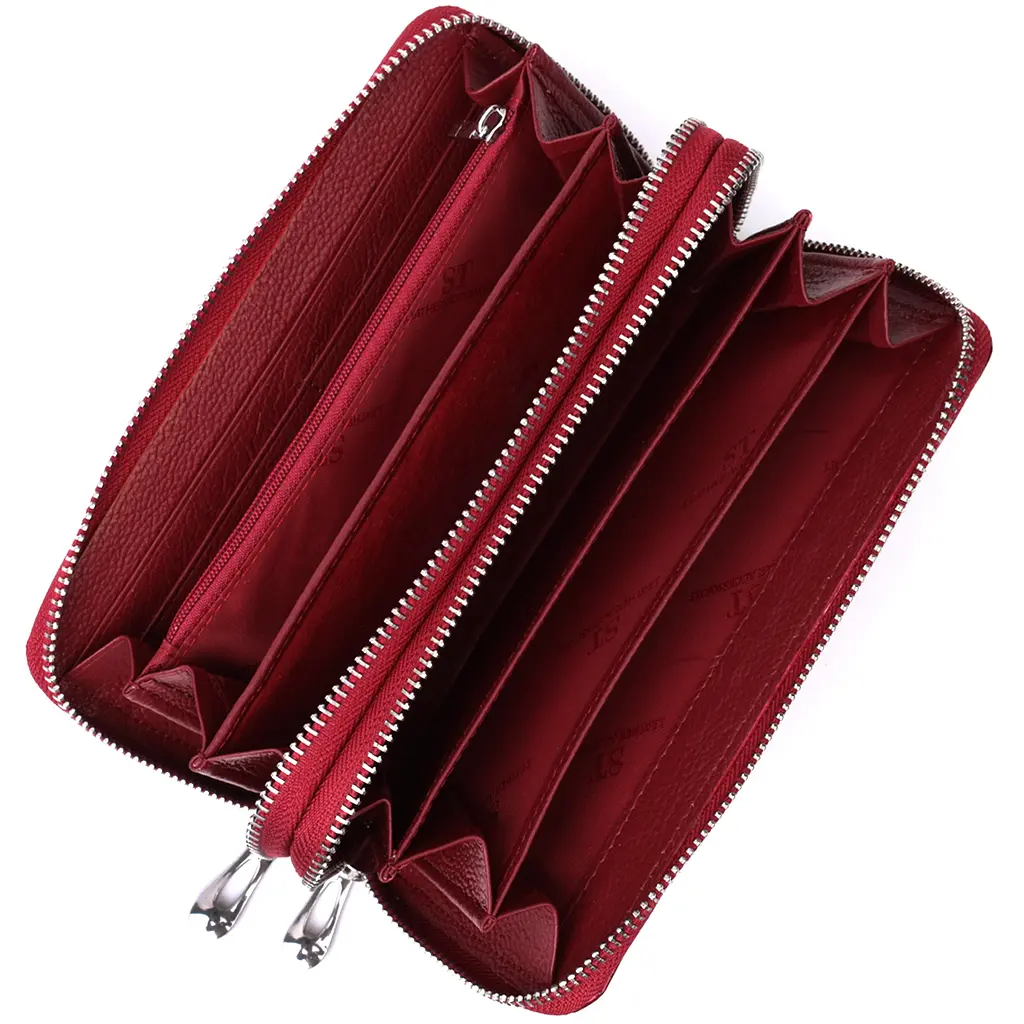 Жіночий шкіряний гаманець ST Leather 19х9.5х4 см acs0029408 - фото 7