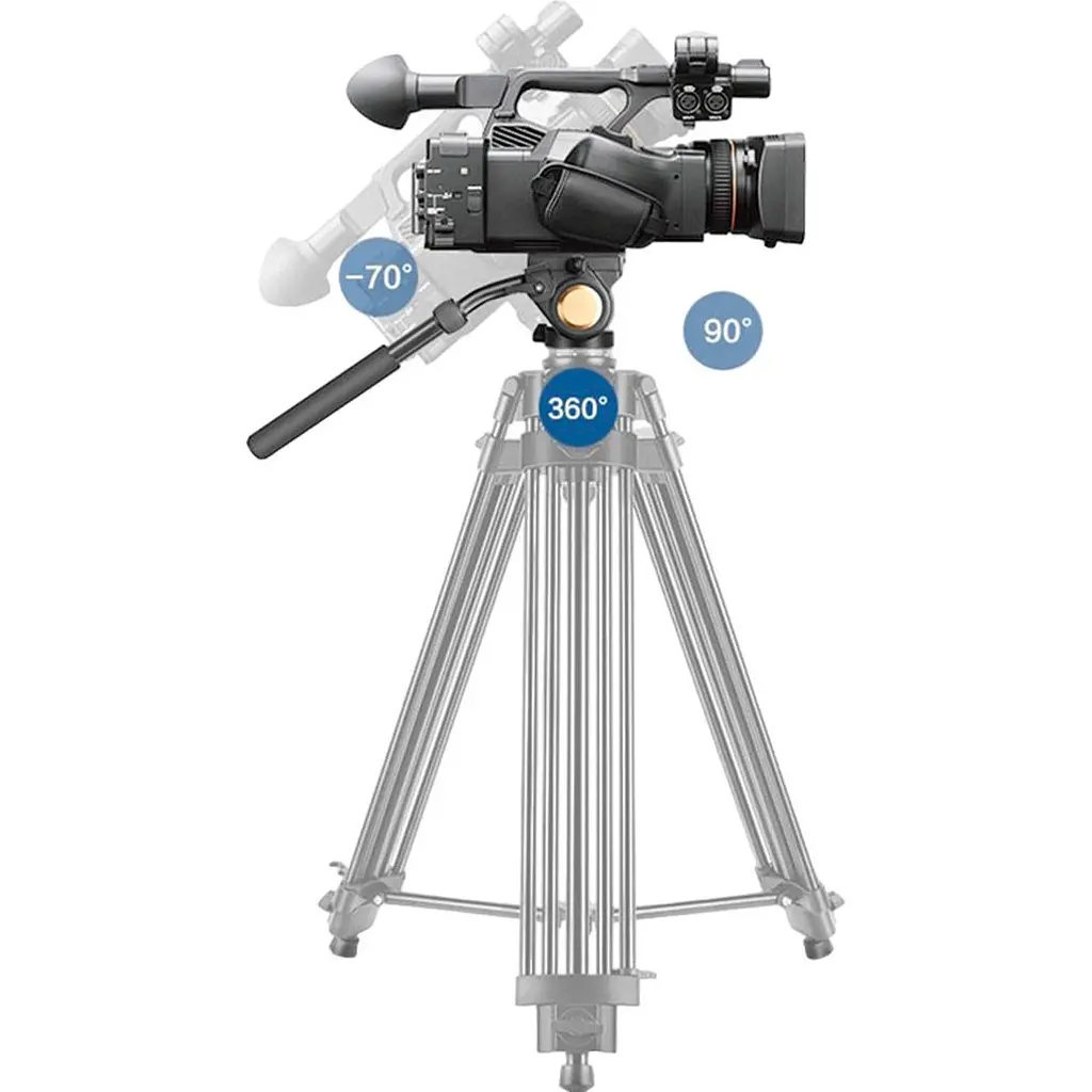 Штативна головка Beike QZSD Q90 3/8'' 1/4'' ARCA [86260] - фото 5