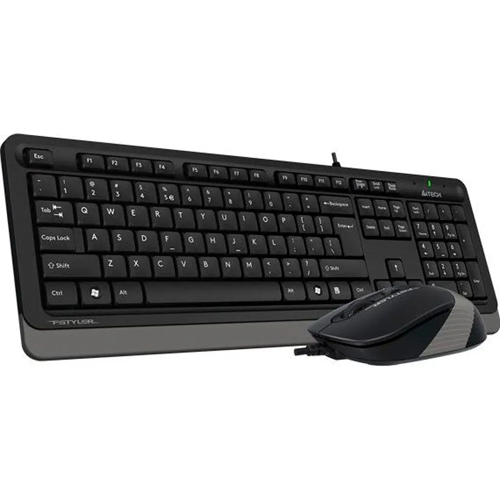 Комплект (клавіатура + миша) A4Tech Fstyler F1010 Black/Grey (1147539) [107932] - фото 3