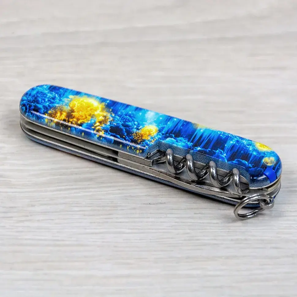 Складаний ніж Victorinox SPARTAN UKRAINE ДНК Українця 1.3603.3.T3270pw - фото 12
