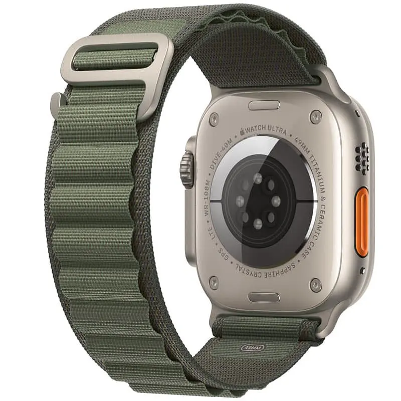 Ремінець Alpine Loop для Apple Watch 42(ser.1-3)/44/45/46/49mm (m/l) Зелений / Green - фото 3