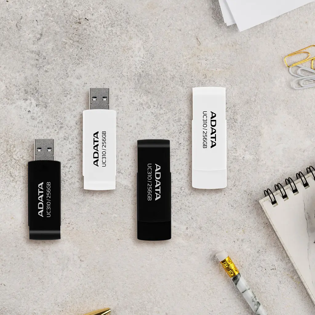 USB флеш накопичувач ADATA 64GB UC310 Black USB 3.0 (UC310-64G-RBK) - фото 8