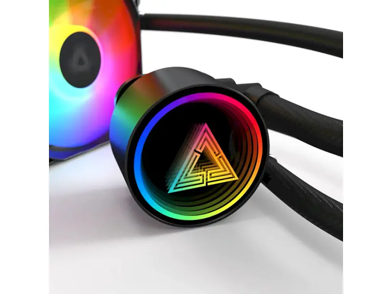 Водяне охолодження Montech LightFlow ARGB 360 Black - фото 5