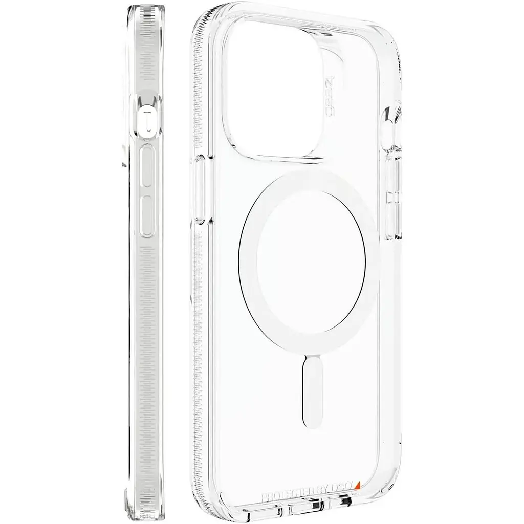 Противоударный чехол Gear4 Crystal Palace MagSafe для iPhone 13 Pro (6.1") Прозрачный (702008887) - фото 4