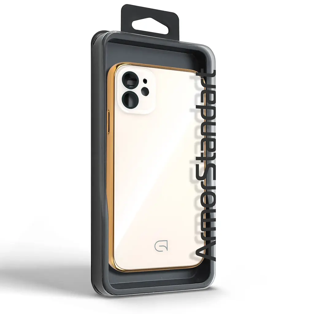 Чохол ArmorStandart Replica MagSafe для Apple iPhone 11 Beige Gold - фото 5