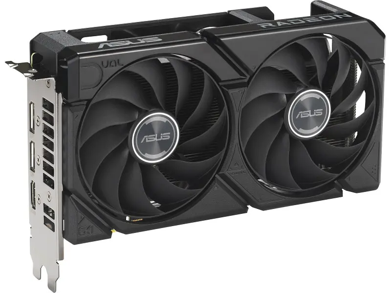 Видеокарта Asus DUAL-RX9060XT-16G - фото 2