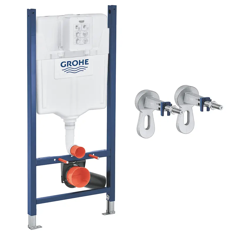 Комплект Grohe Set унітаз Ellipse-0305-T3 + Інсталяція UA388400WG + панель 38732000 388400WGELLIPS0305T3, Білий - фото 2