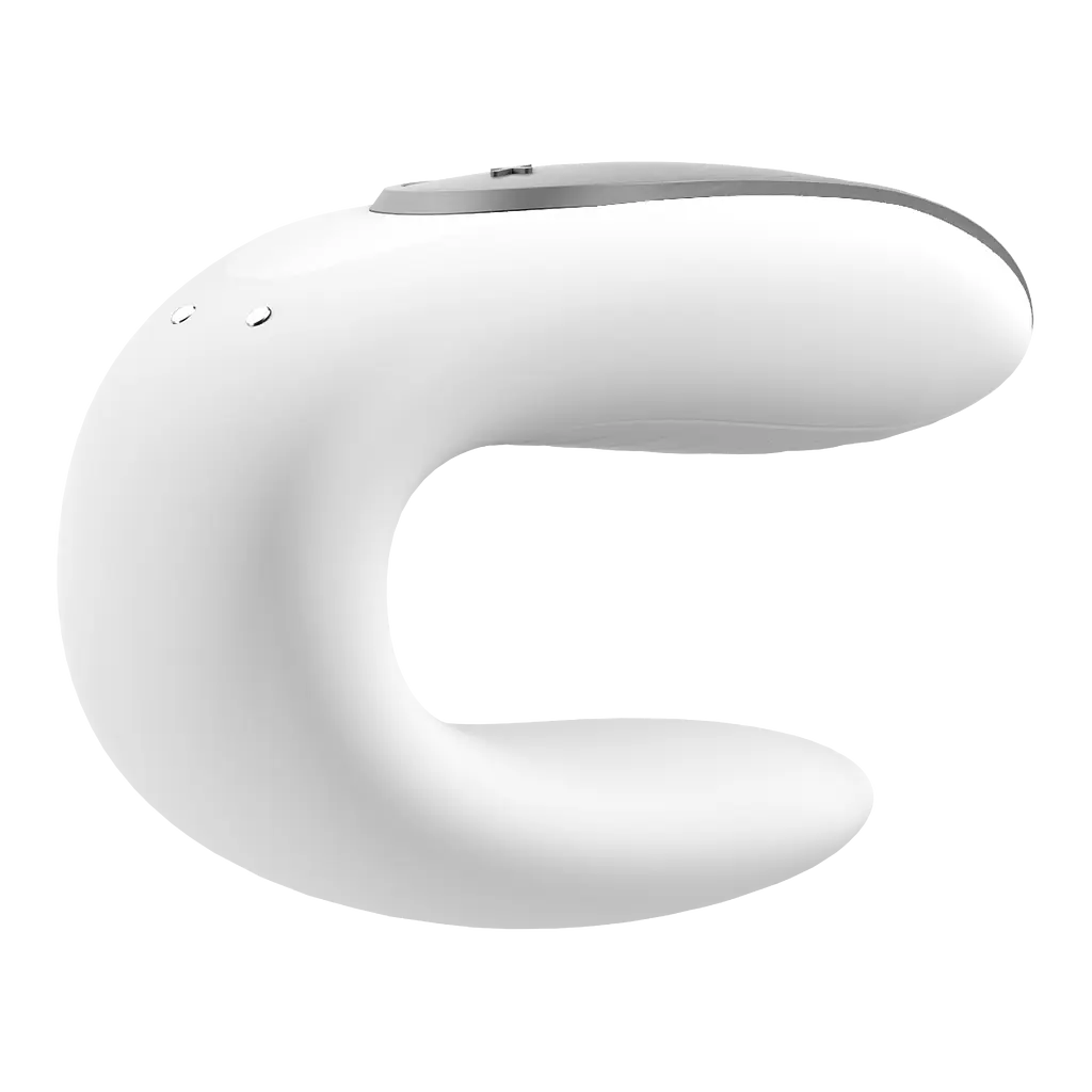 Вибратор Satisfyer Double Fun Partner 9.3 см белый - фото 2