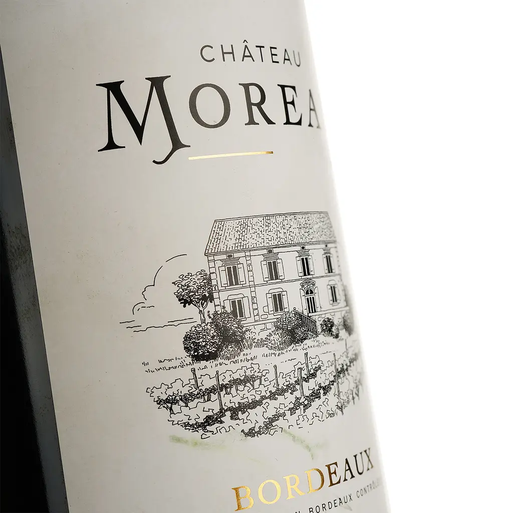 Вино Chateau Moreau Bordeaux AOC червоне сухе 0.75 л - фото 3