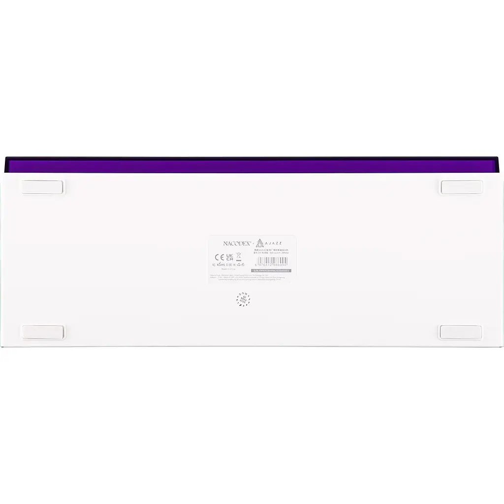 Клавіатура Ajazz NK68 Red Switch UA White Contours (NK68-R-S-W) [156872] - фото 10